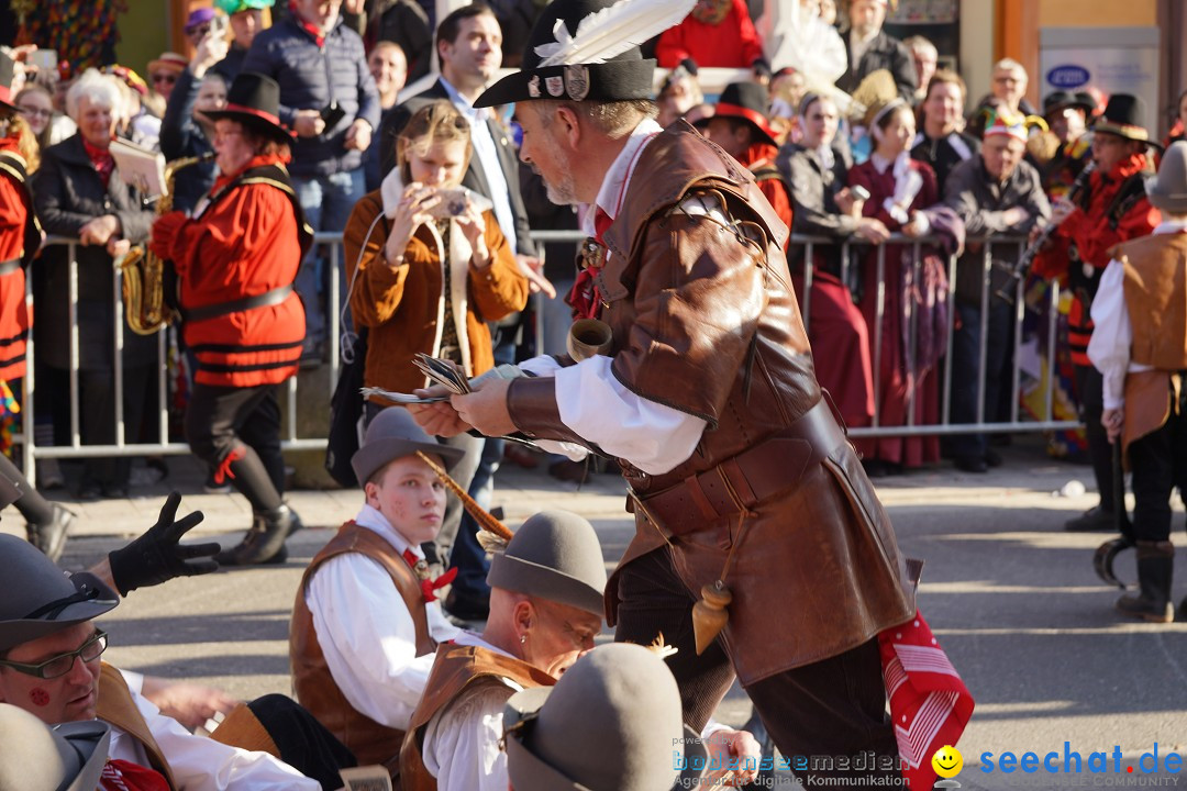 Narrenbaumstellen: Stockach am Bodensee, 28.02.2019