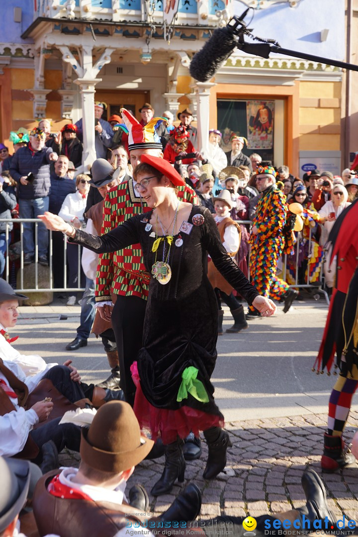 Narrenbaumstellen: Stockach am Bodensee, 28.02.2019