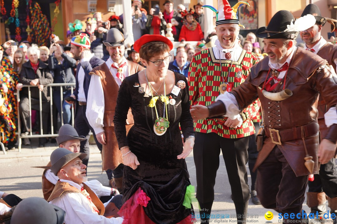 Narrenbaumstellen: Stockach am Bodensee, 28.02.2019