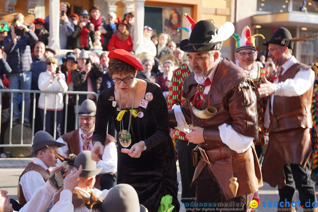 Narrenbaumstellen: Stockach am Bodensee, 28.02.2019