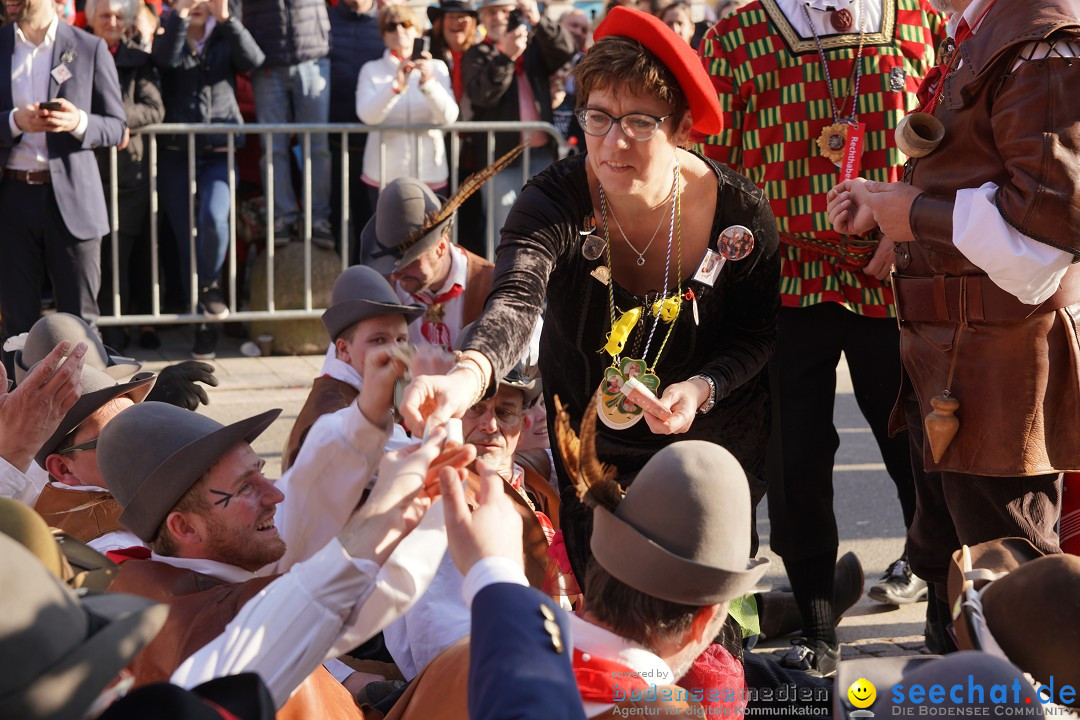 Narrenbaumstellen: Stockach am Bodensee, 28.02.2019