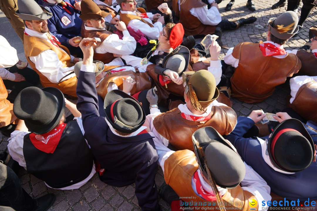 Narrenbaumstellen: Stockach am Bodensee, 28.02.2019