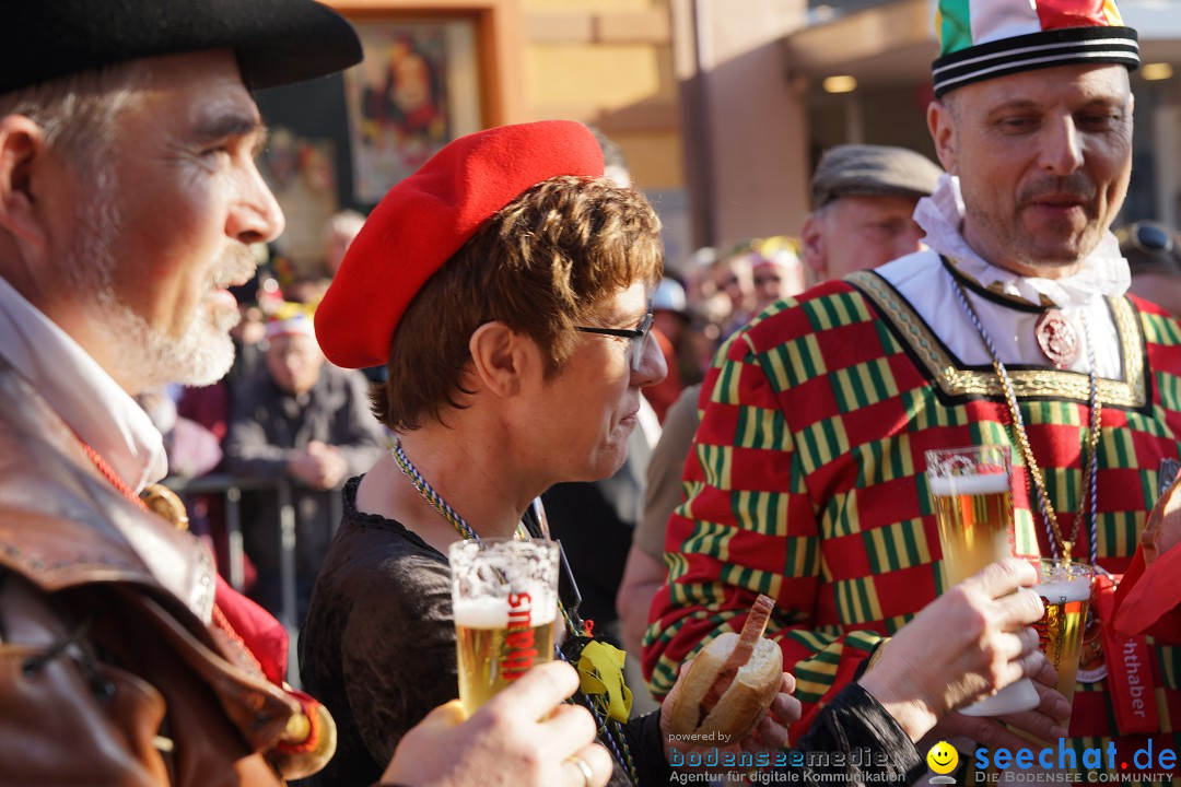 Narrenbaumstellen: Stockach am Bodensee, 28.02.2019