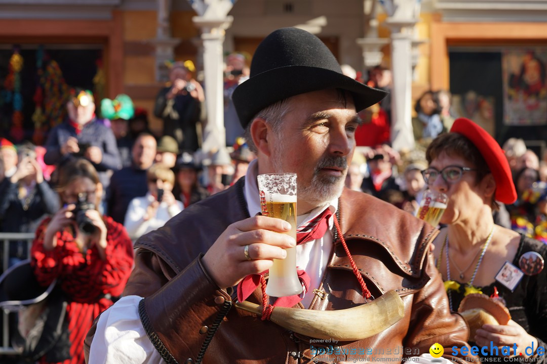 Narrenbaumstellen: Stockach am Bodensee, 28.02.2019