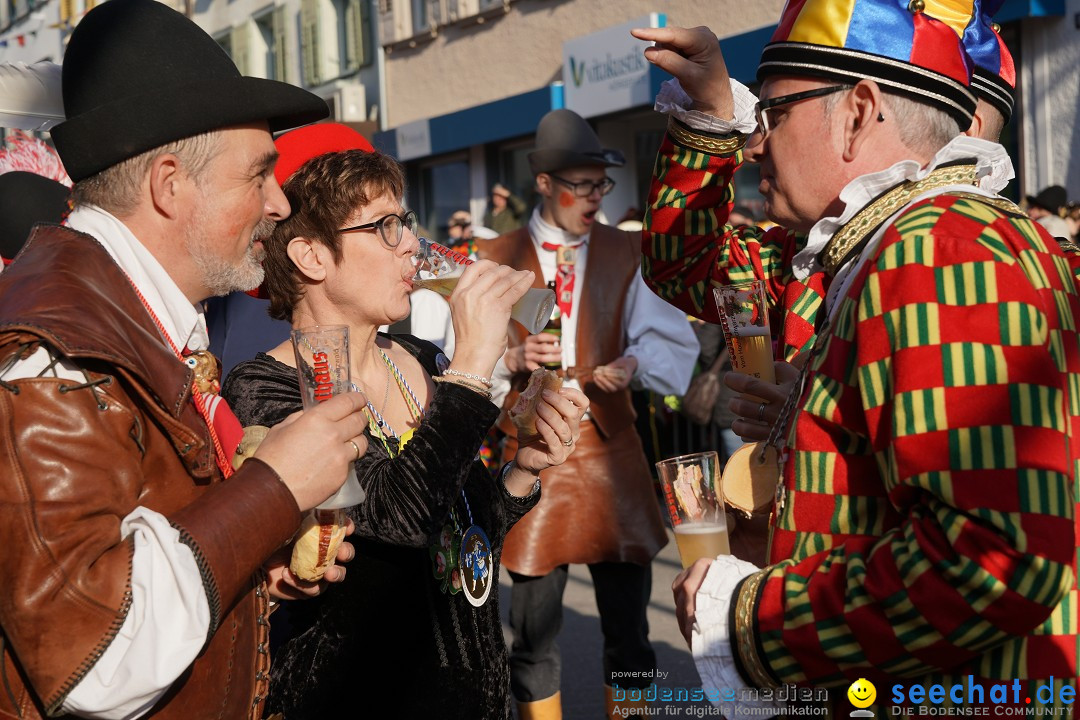 Narrenbaumstellen: Stockach am Bodensee, 28.02.2019