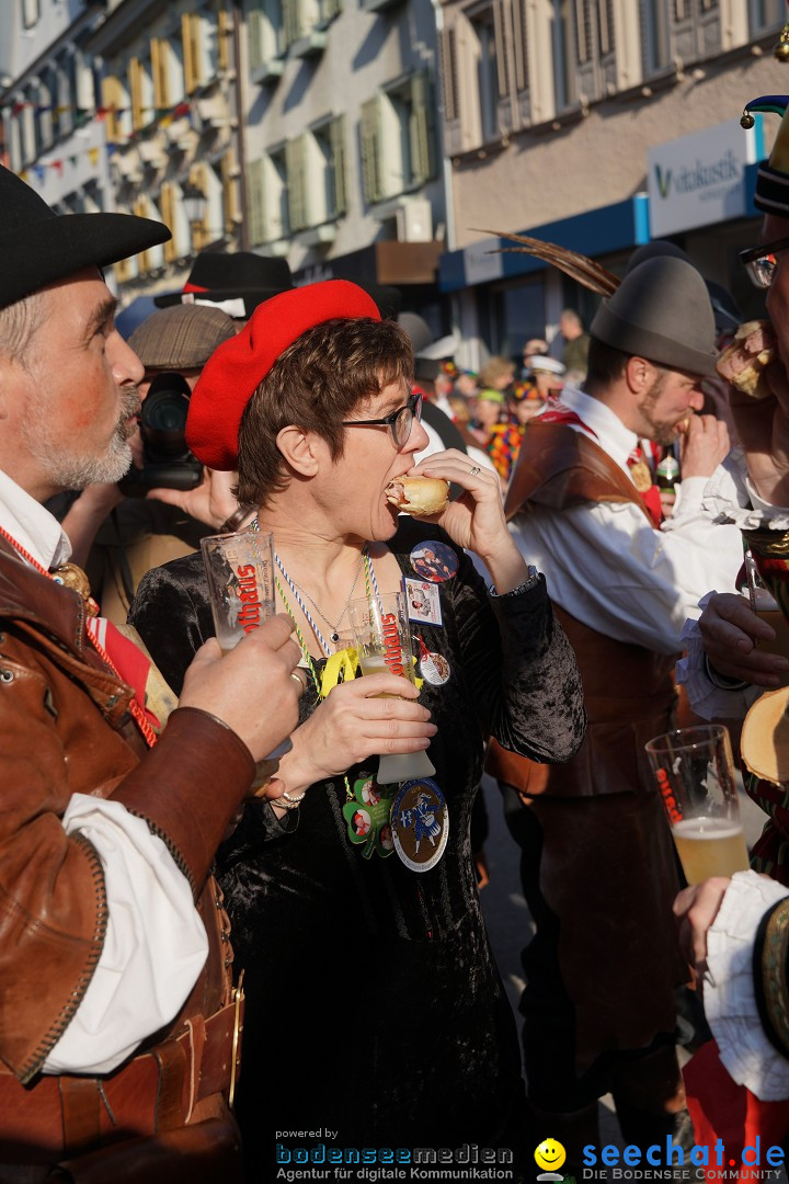 Narrenbaumstellen: Stockach am Bodensee, 28.02.2019