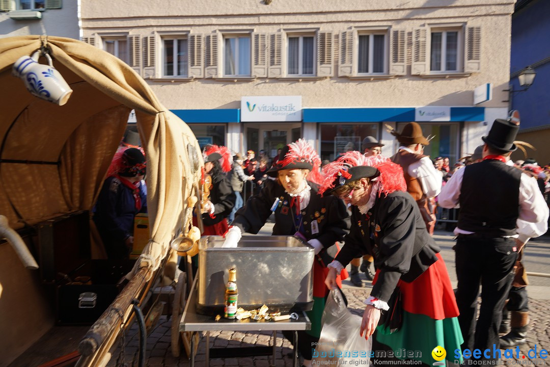 Narrenbaumstellen: Stockach am Bodensee, 28.02.2019