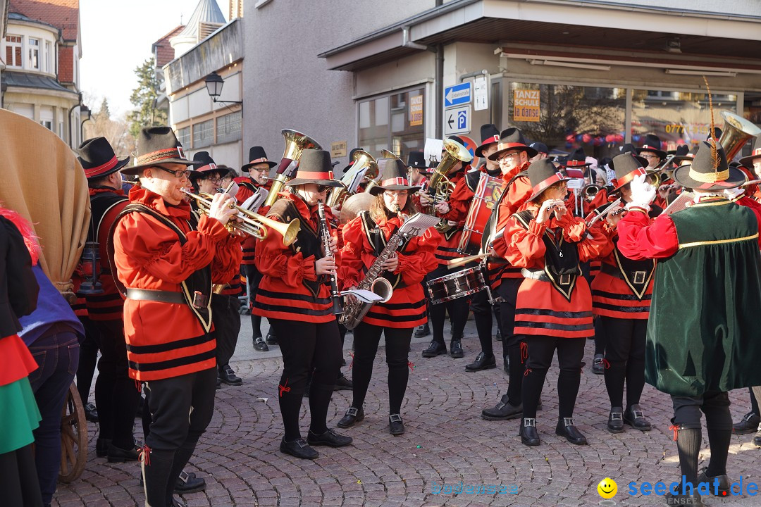 Narrenbaumstellen: Stockach am Bodensee, 28.02.2019