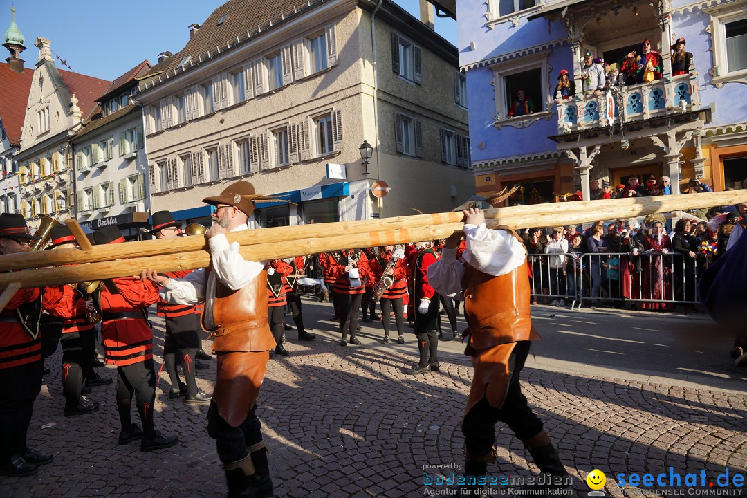 Narrenbaumstellen: Stockach am Bodensee, 28.02.2019