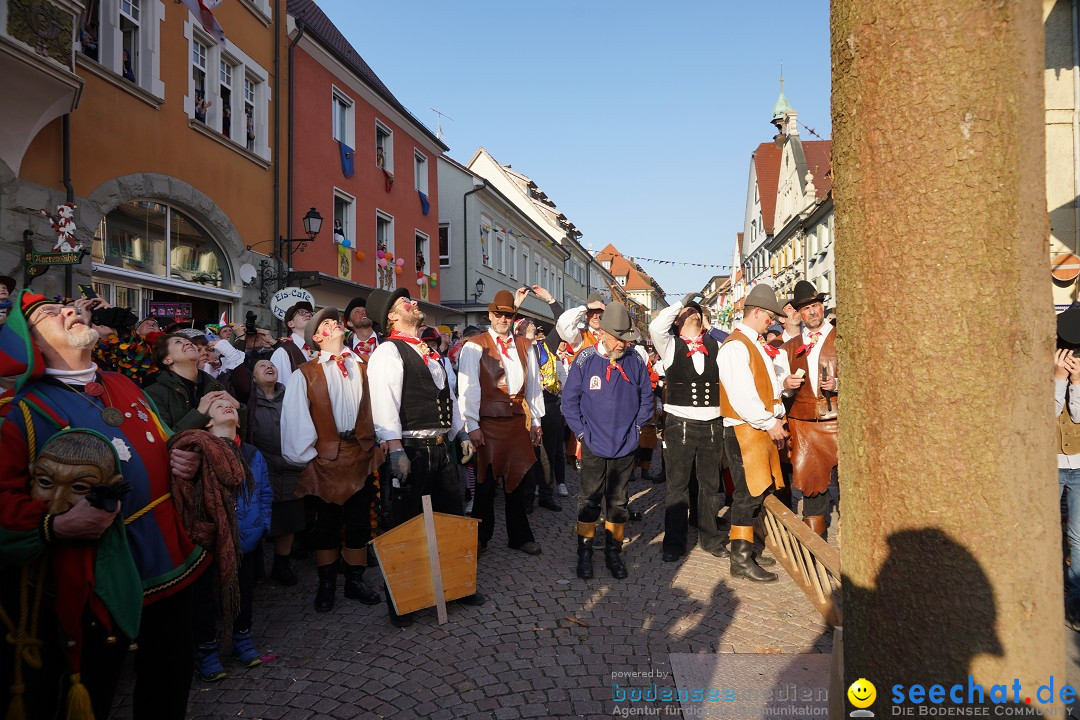 Narrenbaumstellen: Stockach am Bodensee, 28.02.2019