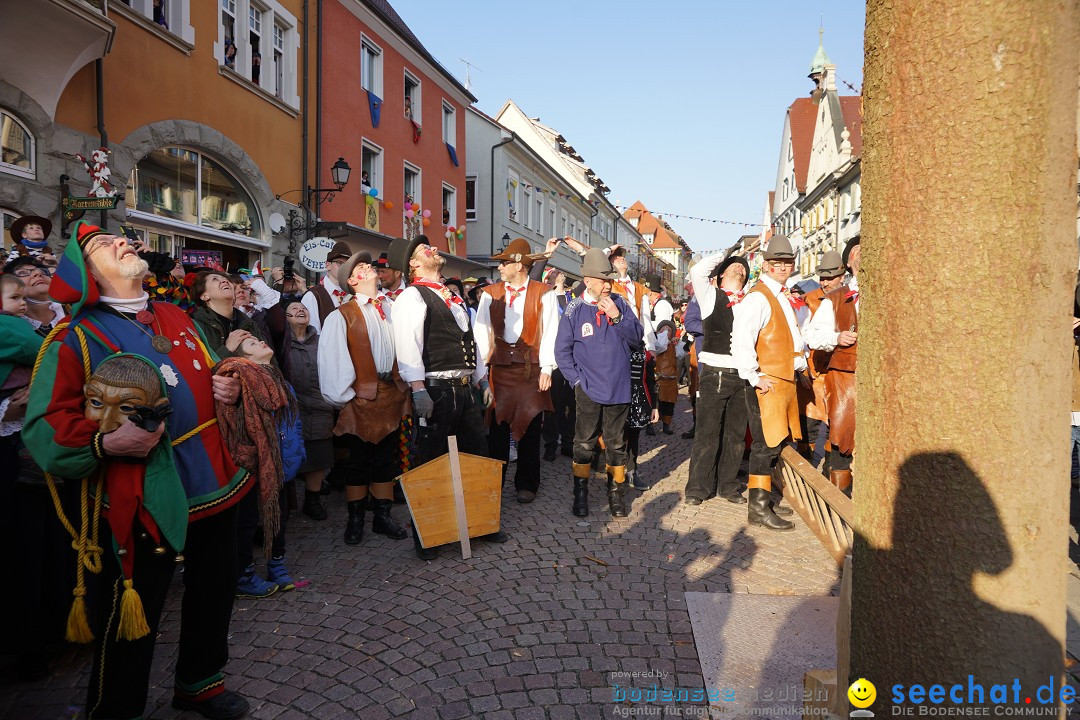 Narrenbaumstellen: Stockach am Bodensee, 28.02.2019