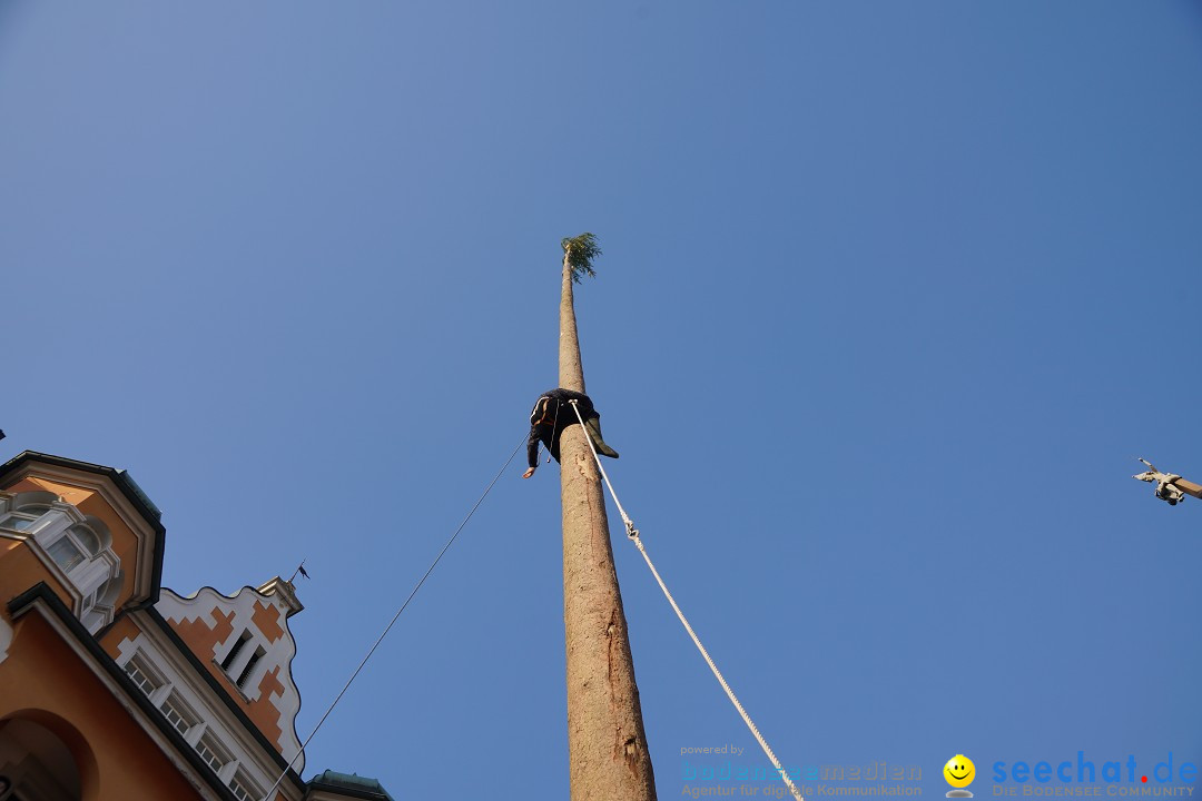 Narrenbaumstellen: Stockach am Bodensee, 28.02.2019