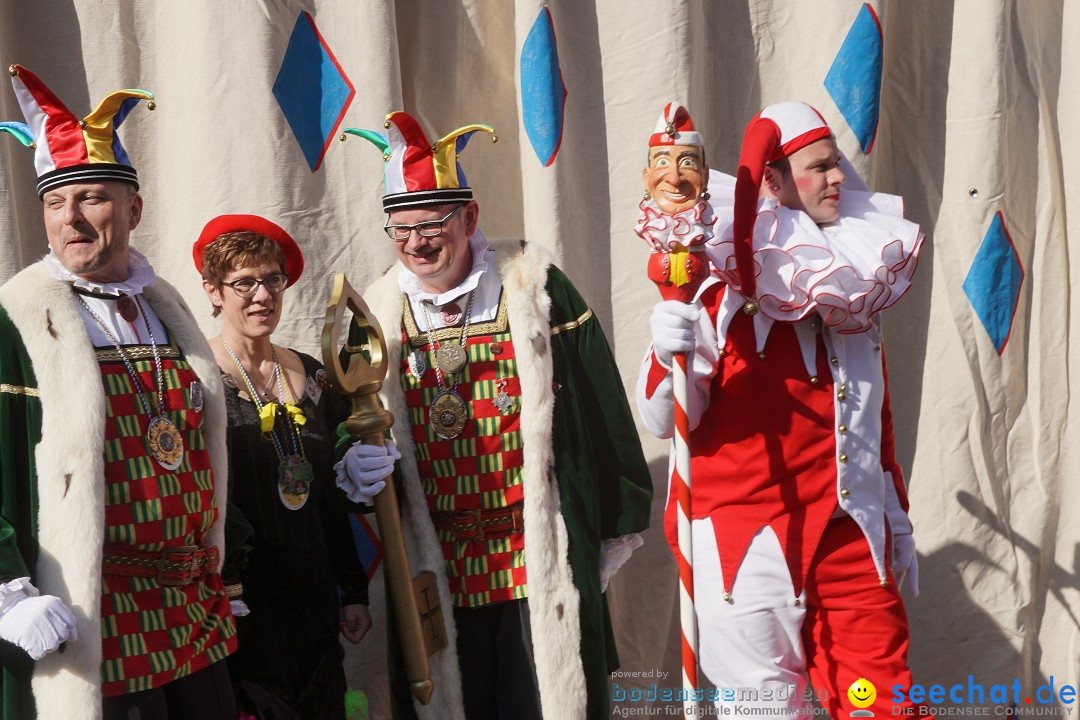 Narrenbaumstellen: Stockach am Bodensee, 28.02.2019