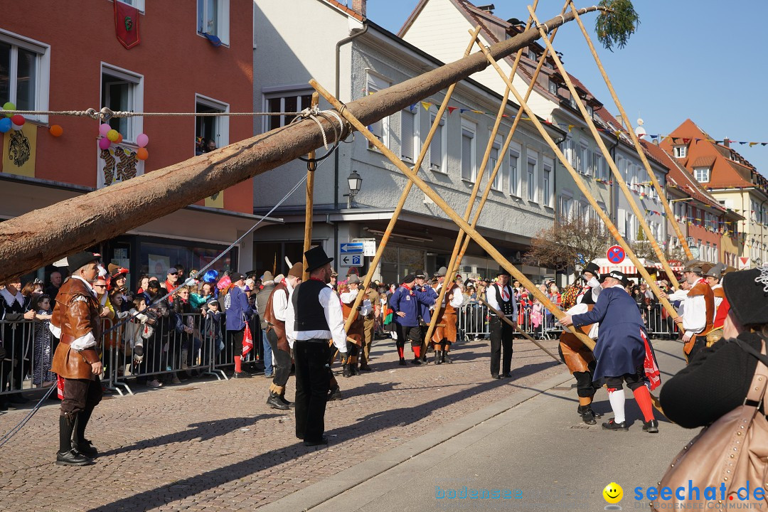 Narrenbaumstellen: Stockach am Bodensee, 28.02.2019