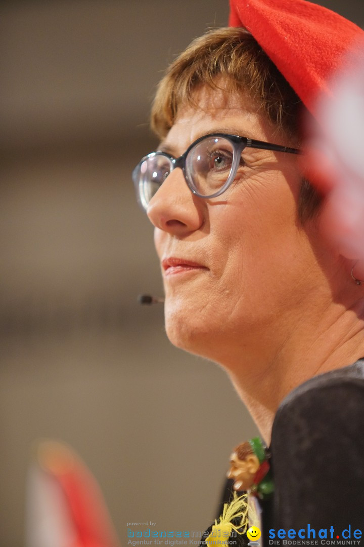 Narrengericht: Annegret Kramp-Karrenbauer - CDU: Stockach, 28.02.2019