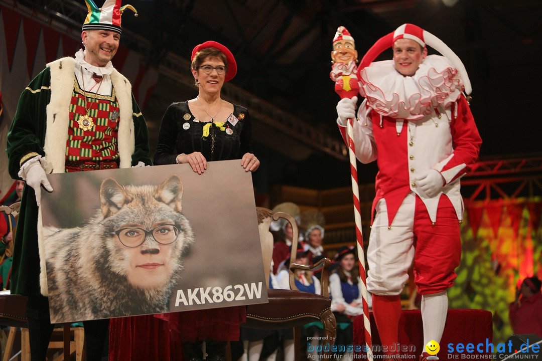 Narrengericht: Annegret Kramp-Karrenbauer - CDU: Stockach, 28.02.2019