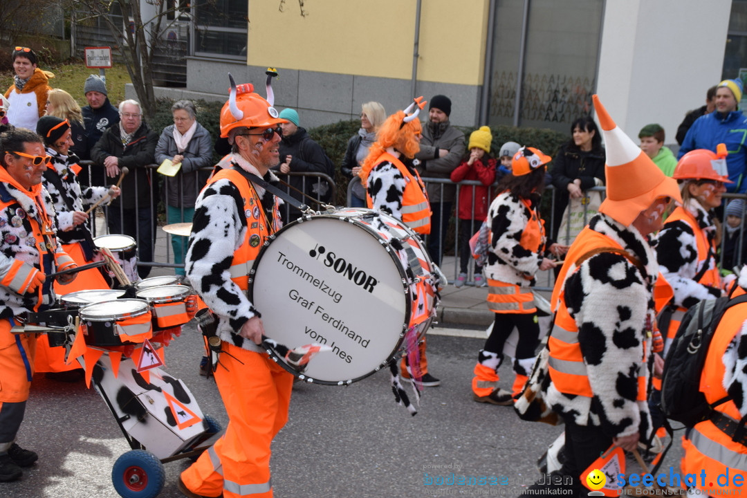 Grosser Narrensprung: Friedrichshafen am Bodensee, 02.03.2019