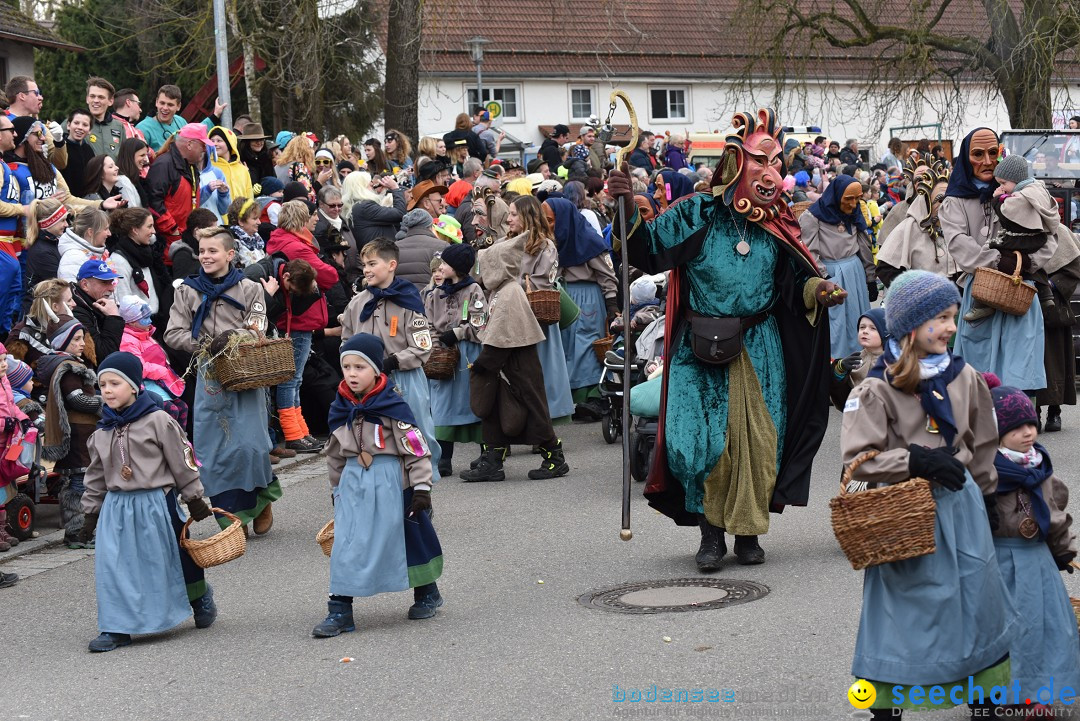 Fasnetsumzug: Zell - Rot an der Rot, 02.03.2019