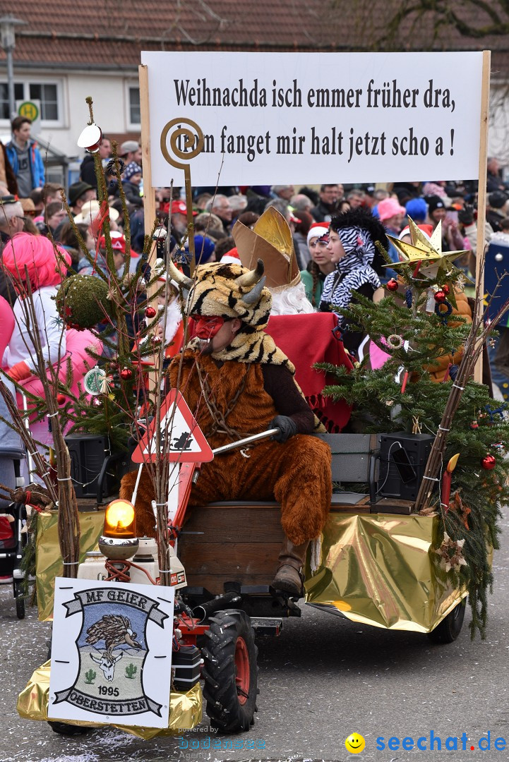 Fasnetsumzug: Zell - Rot an der Rot, 02.03.2019