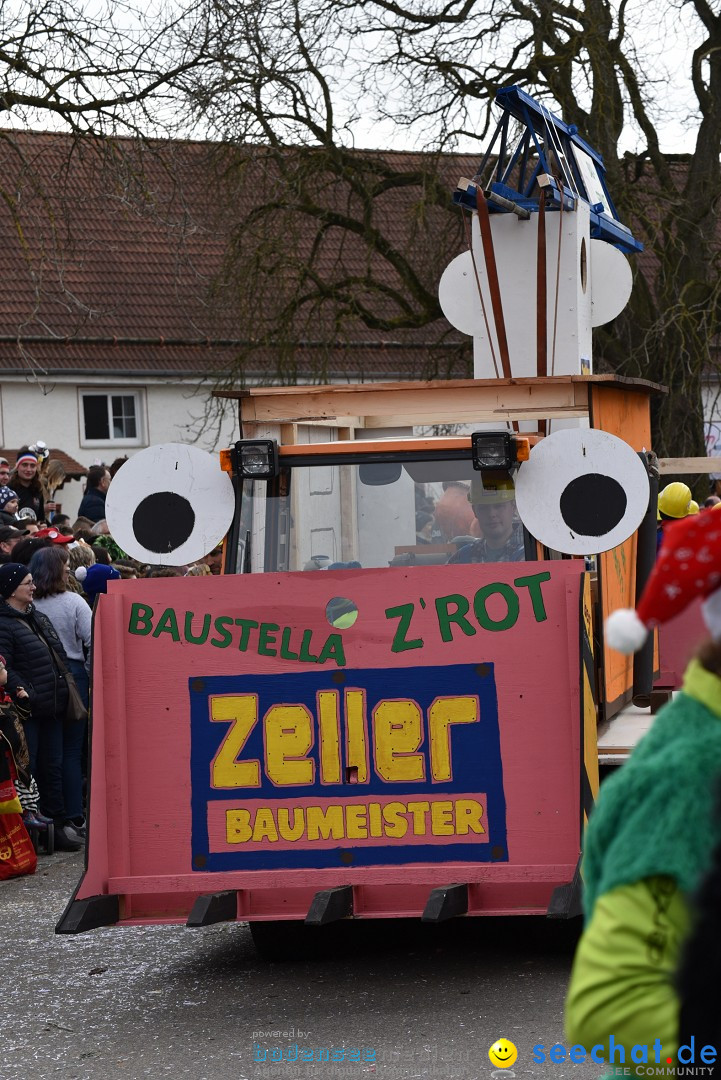 Fasnetsumzug: Zell - Rot an der Rot, 02.03.2019