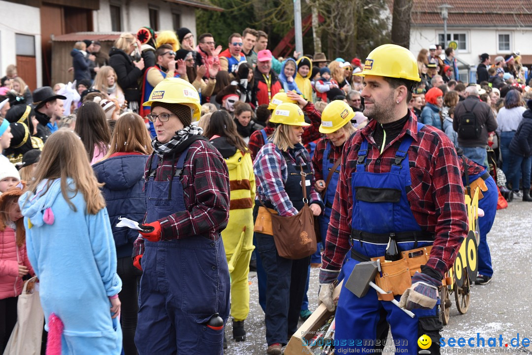 Fasnetsumzug: Zell - Rot an der Rot, 02.03.2019