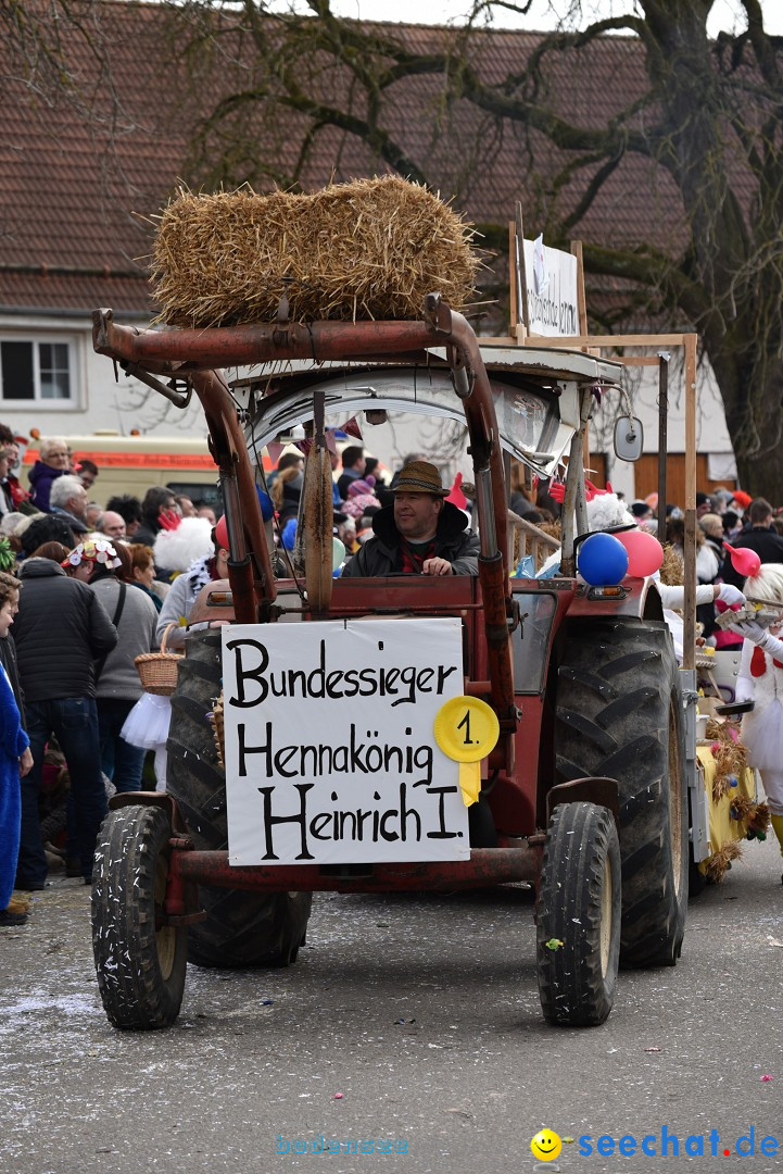 Fasnetsumzug: Zell - Rot an der Rot, 02.03.2019