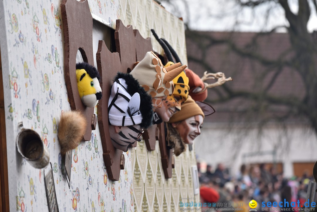 Fasnetsumzug: Zell - Rot an der Rot, 02.03.2019