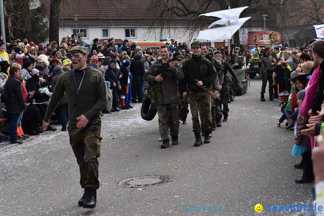 Fasnetsumzug: Zell - Rot an der Rot, 02.03.2019