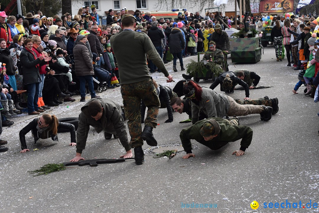 Fasnetsumzug: Zell - Rot an der Rot, 02.03.2019