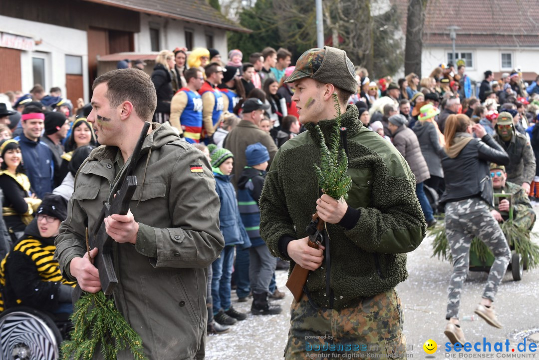 Fasnetsumzug: Zell - Rot an der Rot, 02.03.2019