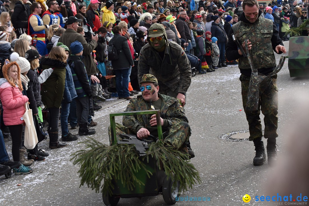 Fasnetsumzug: Zell - Rot an der Rot, 02.03.2019