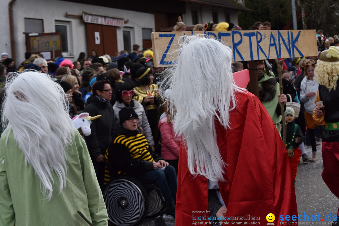 Fasnetsumzug: Zell - Rot an der Rot, 02.03.2019