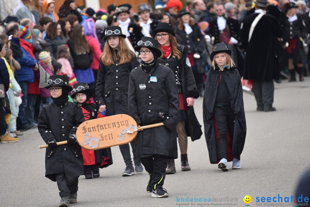 Fasnetsumzug: Zell - Rot an der Rot, 02.03.2019