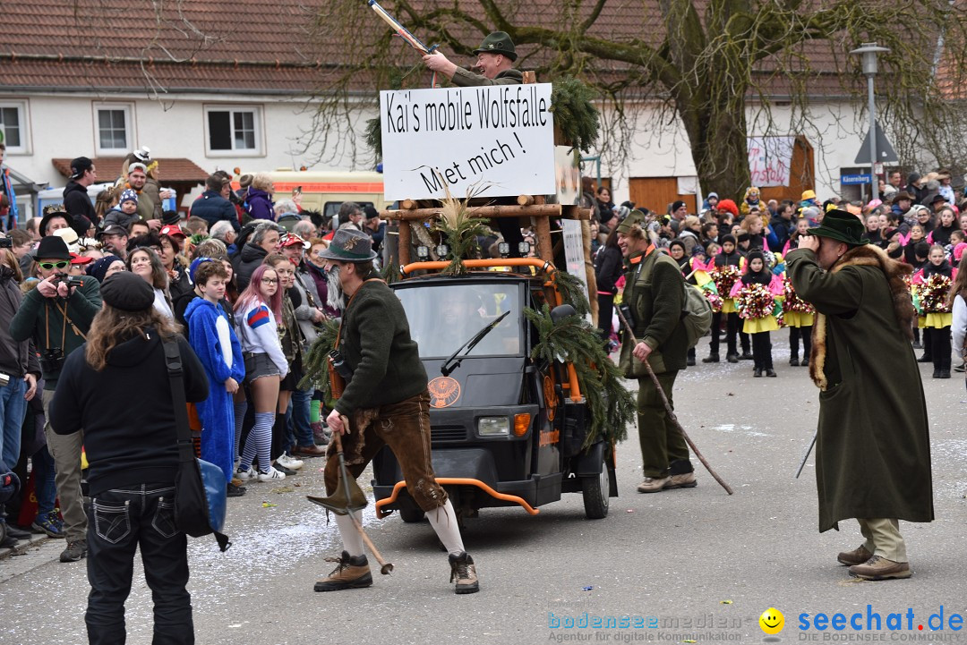 Fasnetsumzug: Zell - Rot an der Rot, 02.03.2019