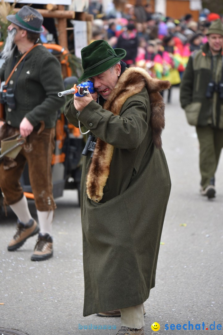 Fasnetsumzug: Zell - Rot an der Rot, 02.03.2019