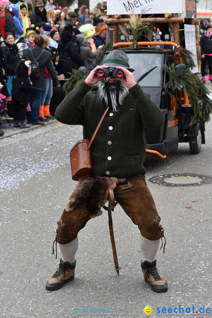 Fasnetsumzug: Zell - Rot an der Rot, 02.03.2019