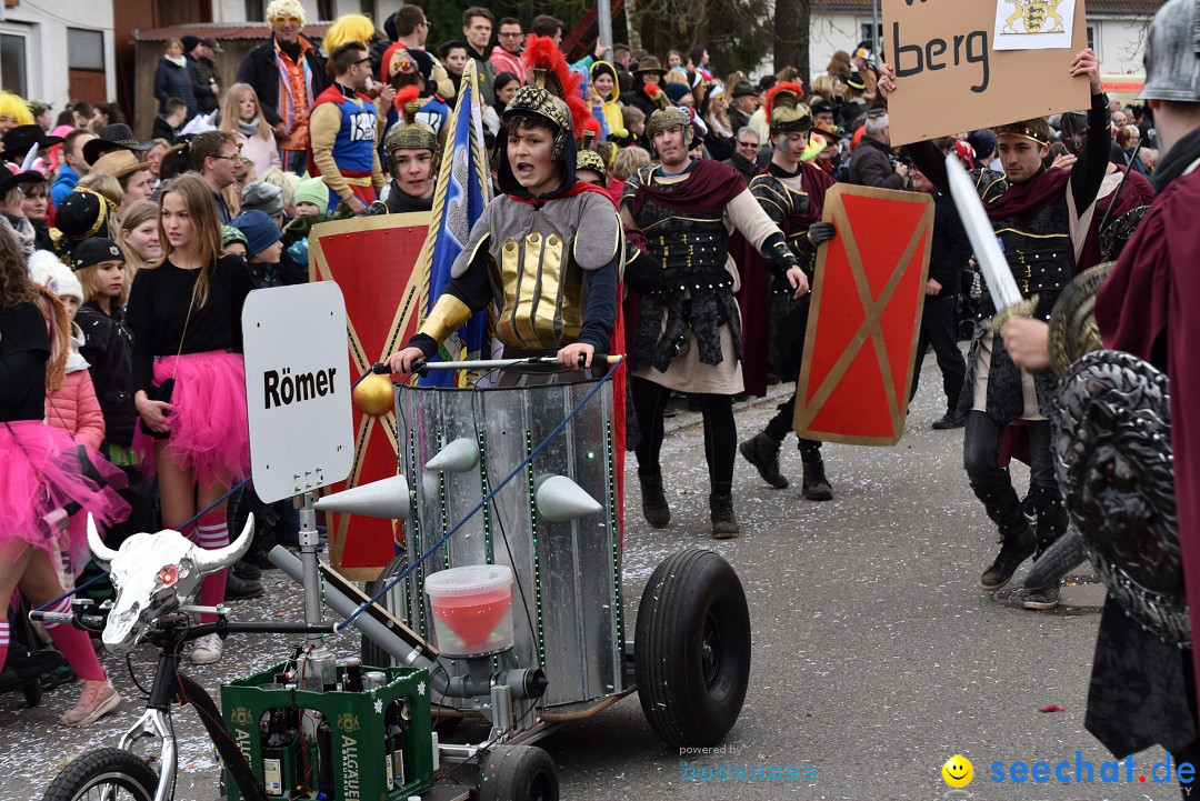 Fasnetsumzug: Zell - Rot an der Rot, 02.03.2019