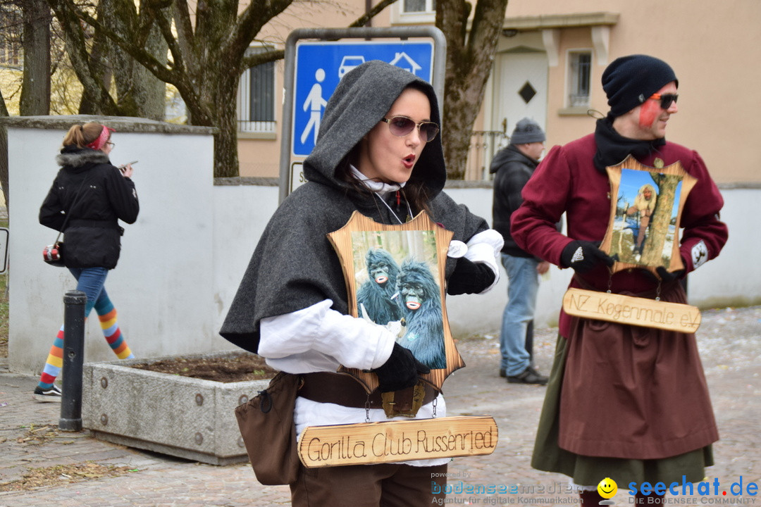 Fasnetsumzug - Fasching: Tettnang am Bodensee, 05.03.2019