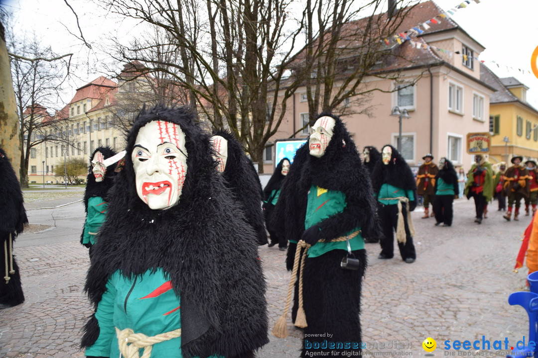 Fasnetsumzug - Fasching: Tettnang am Bodensee, 05.03.2019