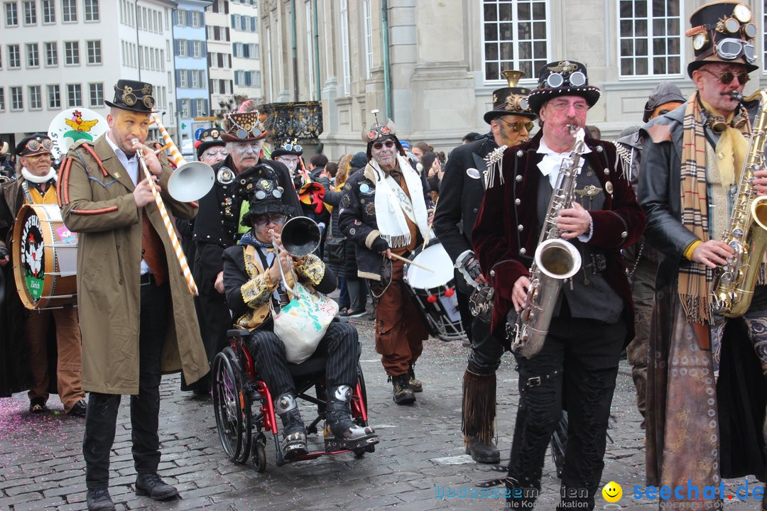 Fasnachtsumzug: Zuerich - Schweiz, 10.03.2019