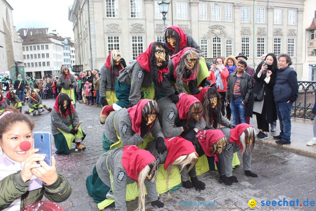 Fasnachtsumzug: Zuerich - Schweiz, 10.03.2019