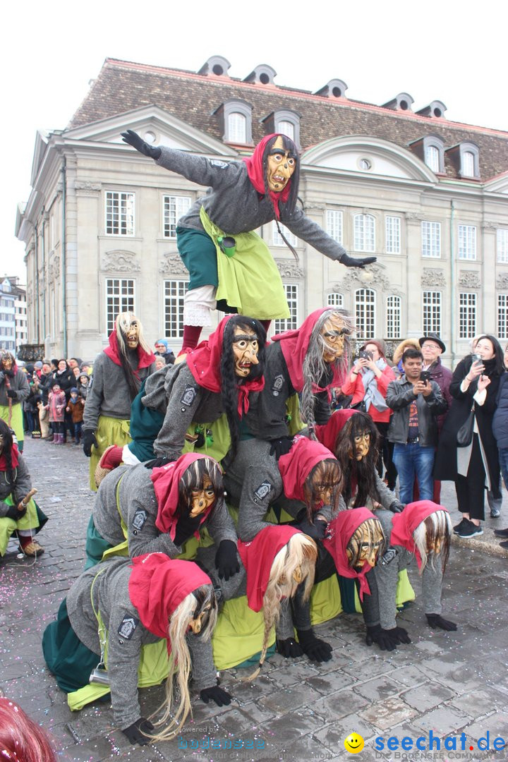 Fasnachtsumzug: Zuerich - Schweiz, 10.03.2019