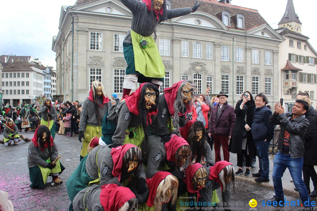 Fasnachtsumzug: Zuerich - Schweiz, 10.03.2019