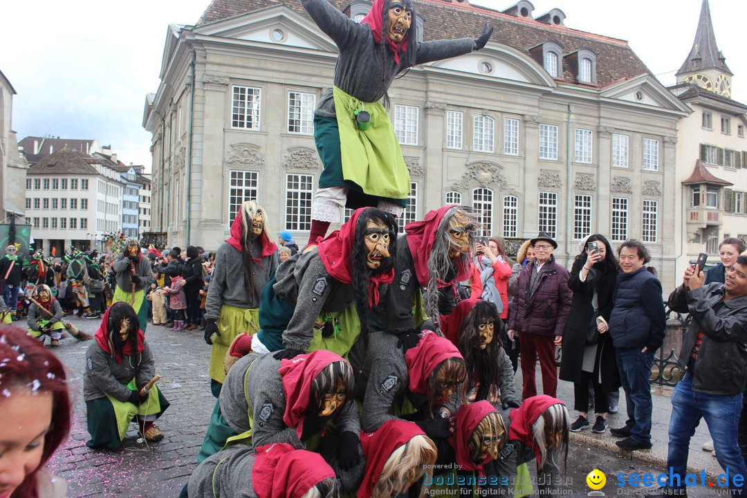 Fasnachtsumzug: Zuerich - Schweiz, 10.03.2019