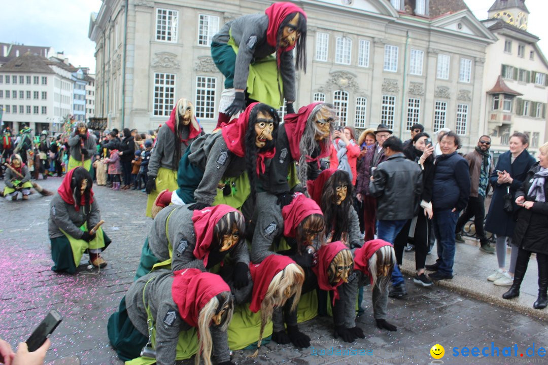 Fasnachtsumzug: Zuerich - Schweiz, 10.03.2019