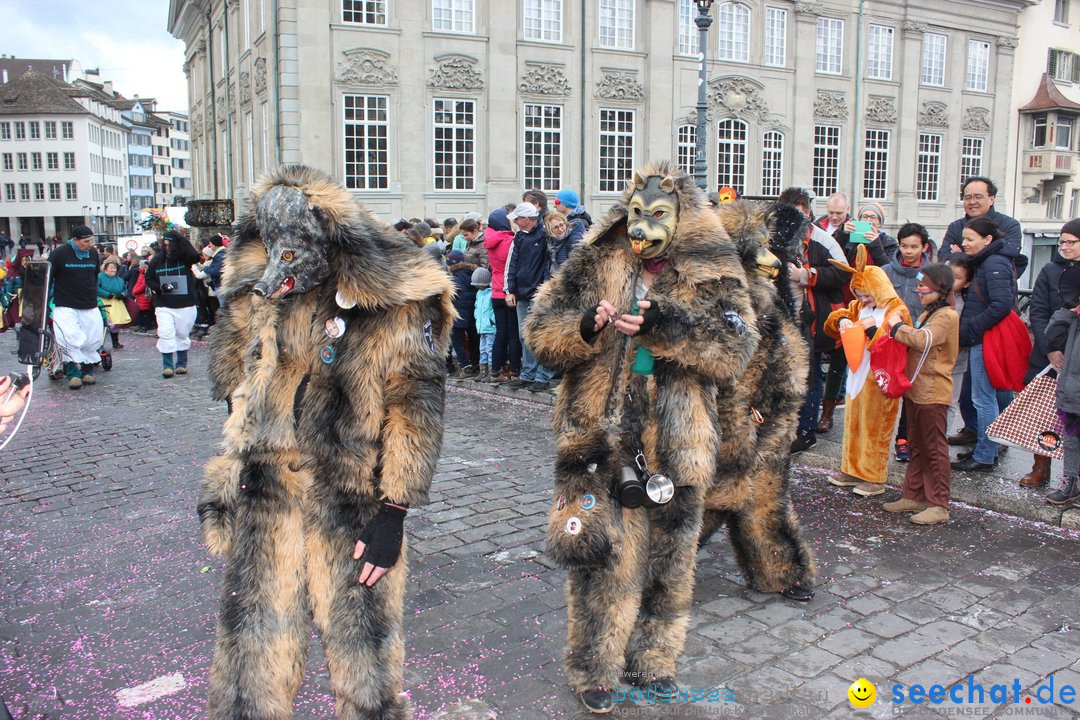 Fasnachtsumzug: Zuerich - Schweiz, 10.03.2019