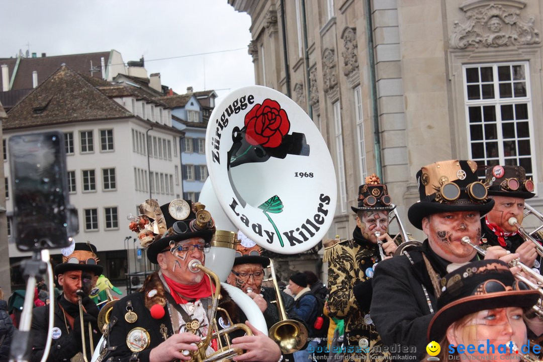 Fasnachtsumzug: Zuerich - Schweiz, 10.03.2019