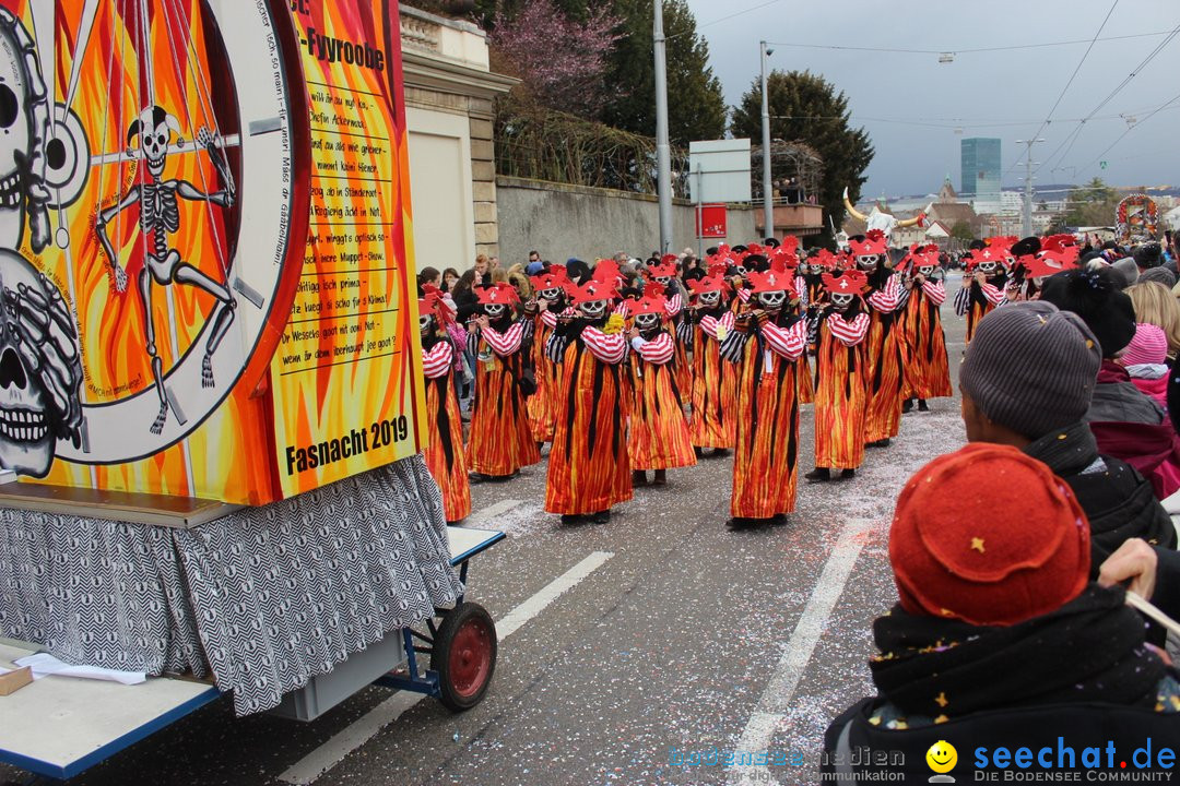 Cortege: Basel - Schweiz, 11.03.2019