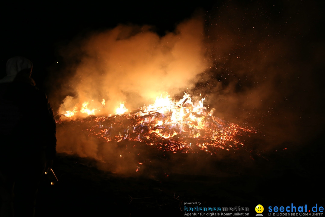 Funkenfeuer Fasnet - Unteruhldingen und Ittendorf Markdorf, 09.03.2019