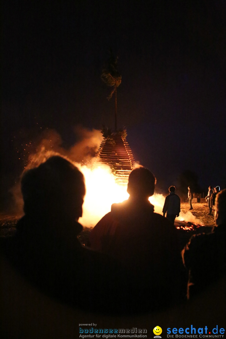 Funkenfeuer Fasnet - Unteruhldingen und Ittendorf Markdorf, 09.03.2019